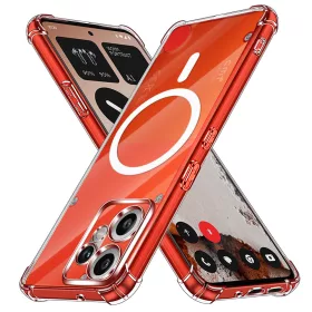   Techsuit - Schockproof Átlátszó Szilikon Magsafe tok - Nothing CMF Phone 2 Pro - Átlátszó