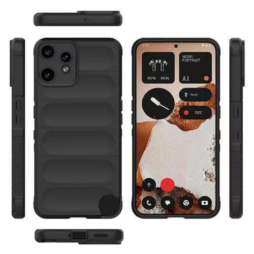 Techsuit - Magic Shield tok - Nothing CMF Phone 2 Pro - Fekete