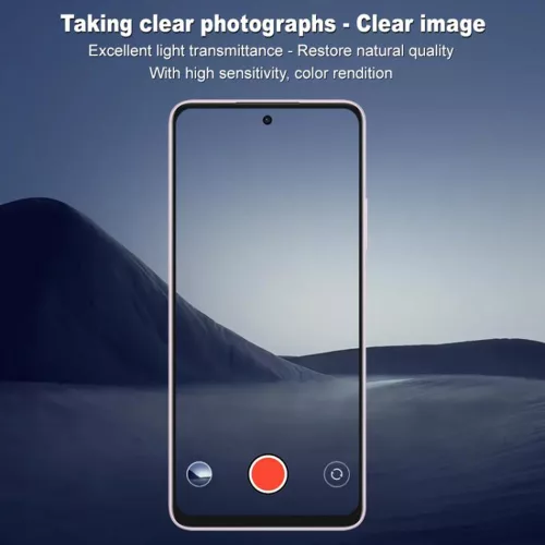 Techsuit - Full Camera - Kameravédő üvegfólia - Oppo A5 Pro 4G / A5 Pro 5G - Fekete