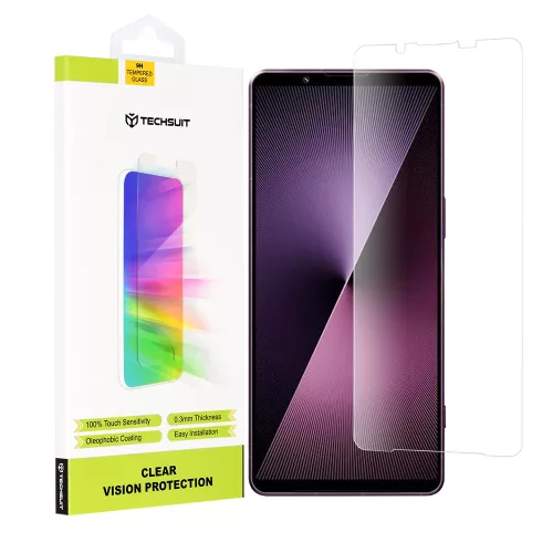 Techsuit - Clear Vision üvegfólia - Sony Xperia 1 VII - Átlátszó
