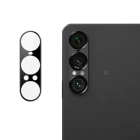   Techsuit - Full Camera - Kameravédő üvegfólia - Sony Xperia 1 VII - Fekete
