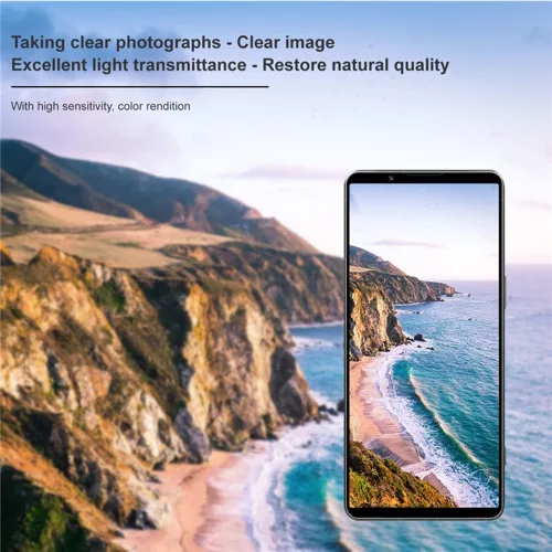 Techsuit - Full Camera - Kameravédő üvegfólia - Sony Xperia 1 VII - Fekete