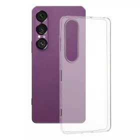   Techsuit - Clear Silicone - Sony Xperia 1 VII - Átlátszó tok