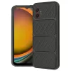 Techsuit - CarbonFiber szilikon tok - Samsung Galaxy Xcover7 Pro - Fekete