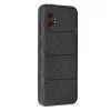 Techsuit - CarbonFiber szilikon tok - Samsung Galaxy Xcover7 Pro - Fekete