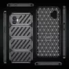 Techsuit - CarbonFiber szilikon tok - Samsung Galaxy Xcover7 Pro - Fekete