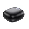 Acefast - Vezeték nélküli fülhallgató (W2) - TWS, Bluetooth 5.4, 4 mikrofonos ENC, IPX4, 400mAh, LED digitális kijelző, mágneses kialakítás - fekete