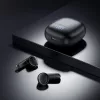 Acefast - Vezeték nélküli fülhallgató (W2) - TWS, Bluetooth 5.4, 4 mikrofonos ENC, IPX4, 400mAh, LED digitális kijelző, mágneses kialakítás - fekete