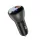 Acefast - Car Charger (B6) - with Digital Display, USB, Type-C, Fast Charging, 63W, PD3.0, PPS, QC3.0, Zinc Alloy - Black