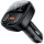 Acefast - Car Charger (B5) - Fast Charging, OLED Digital Display, 2x Type-C, USB, 101W, Zinc Alloy - Black