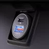 Lisen - Car Charger (YL0223080037) (2 pack) - USB, Type-C, PD36W, Q3.0, 12V/24V - Black