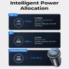 Lisen - Car Charger (YL0223080037) (2 pack) - USB, Type-C, PD36W, Q3.0, 12V/24V - Black