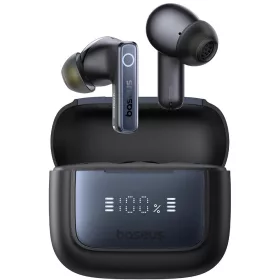   Baseus - Bowie 35 vezeték nélküli fülhallgató (A00073800123-00) - Valódi vezeték nélküli, Bluetooth V5.3, 6 mikrofonos ENC, IPX4 - Fekete