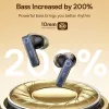 Baseus - Bowie 35 vezeték nélküli fülhallgató (A00073800123-00) - Valódi vezeték nélküli, Bluetooth V5.3, 6 mikrofonos ENC, IPX4 - Fekete