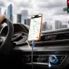 Lisen - Car Charger (YL0224010001) - with Type-C Cable, USB-A, Type-C, 170W, GaN, Aluminum Alloy, 12V/24V, 1m - Black