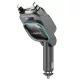 Lisen - Car Charger (YL0224080017) - 4in1, USB, Type-C, with 2x Retractable Cable, LED Display, 96W, 12V=24V - Black