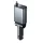 Lisen - Car Charger (YL0325010016) - 3in1, with Type-C Retractable Cable, 57W, Aluminum Alloy, 12V/24V - Black