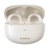 Baseus - Bowie MC1 vezeték nélküli fülhallgató (A00083501226-00) - Nyitott fülű, csiptetős kialakítás, BT V5.4, IP57 vízálló, 600mAh - Fehér
