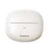 Baseus - Bowie MC1 vezeték nélküli fülhallgató (A00083501226-00) - Nyitott fülű, csiptetős kialakítás, BT V5.4, IP57 vízálló, 600mAh - Fehér