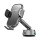Lisen - Autós tartó A680 (YL0225010007) - Műszerfalra, Desk, Electric Tapadókorong, 360° forgás, Clamp Arm, 130mAh - Black