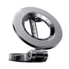 Lisen - Autós tartó (YL0223080002) - MagSafe, Műszerfalra, Univerzális, 360° forgás, Összehajtható, Erős mágnes - Black