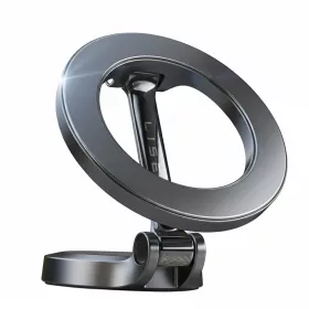   Lisen - Autós tartó (YL0224010003) - MagSafe, Műszerfalra, Univerzális, 360° forgás, Összehajtható, N52 Mágnes - Black