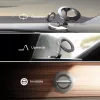Lisen - Autós tartó (YL0224010003) - MagSafe, Műszerfalra, Univerzális, 360° forgás, Összehajtható, N52 Mágnes - Black