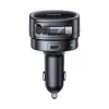 Baseus - Car Charger PrimeTrip VR1 (C00069001121-00) - with Retractable Cable, 2 x Type-C, USB, 60W - Black