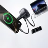 Baseus - Car Charger PrimeTrip VR1 (C00069001121-00) - with Retractable Cable, 2 x Type-C, USB, 60W - Black