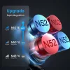 Lisen - Autós tartó (YL0222060002) - MagSafe, Szellőzőrácsra, Univerzális, Több szögben állítható, Biztos Tartás, N52 Mágnes - Black