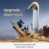 Lisen - Autós tartó (YL0222060011) - Szellőzőrácsra, Szorítókarok, Univerzális, 360° Forgatható, Biztos Tartás, Rázkódás elleni kialakítás - Black