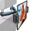 Lisen - Autós tartó (YL0221030002) Phone, Tablet up to 12.9", Headrest Mount, Állítható, Biztos Tartás - Black