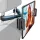Lisen - Autós tartó (YL0221030002) Phone, Tablet up to 12.9", Headrest Mount, Állítható, Biztos Tartás - Black