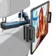 Lisen - Autós tartó (YL0221030002) Phone, Tablet up to 12.9", Headrest Mount, Állítható, Biztos Tartás - Black