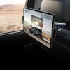 Lisen - Autós tartó (YL0221030002) Phone, Tablet up to 12.9", Headrest Mount, Állítható, Biztos Tartás - Black