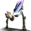 Lisen - Autós tartó (YL0223070048) - Pohártartóba, Univerzális, Állítható, Rázkódás elleni kialakítás, Biztos Tartás, for Phone up to 7" - Black