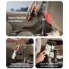 Lisen - Autós tartó (YL0223070048) - Pohártartóba, Univerzális, Állítható, Rázkódás elleni kialakítás, Biztos Tartás, for Phone up to 7" - Black