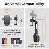 Lisen - Autós tartó (YL0223070048) - Pohártartóba, Univerzális, Állítható, Rázkódás elleni kialakítás, Biztos Tartás, for Phone up to 7" - Black