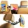 Lisen - Autós tartó (YL0423090004) - Fejtámlára, 360° forgás, Állítható, for Phone, Tablet up to 12.9" - Black