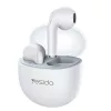 Yesido - Vezeték nélküli fülhallgató (TWS35) - Mikrofonnal, Bluetooth 5.3, Félig fülbe helyezhető kialakítás, 250mAh - Fehér