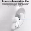 Yesido - Vezeték nélküli fülhallgató (TWS31) - 13 mm-es hangszóróval, Bluetooth 5.4, félig fülbe helyezhető kialakítás, 300mAh, C típusú - fehér