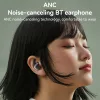 Yesido - Vezeték nélküli fülhallgató (TWS30) - ANC-vel, TWS-sel, mikrofonnal, Bluetooth 5.3-mal, fülbe helyezhető kialakítással, 300mAh - fekete