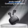 Yesido - Vezeték nélküli fülhallgató (TWS25) - Mikrofonnal, Bluetooth V5.3, Érintésvezérlés, Félig fülbe helyezhető kialakítás, 250mAh - Fekete