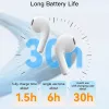 Yesido - Vezeték nélküli fülhallgató (TWS18) - Bluetooth V5.1, Félig fülbe helyezhető kialakítás, 220mAh, C típusú - Fehér