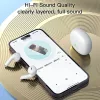 Yesido - Vezeték nélküli fülhallgató (TWS18) - Bluetooth V5.1, Félig fülbe helyezhető kialakítás, 220mAh, C típusú - Fehér