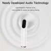 Yesido - Vezeték nélküli fülhallgató (TWS17) - Bluetooth V5.1-gyel, félig fülbe helyezhető kialakítás, 200mAh, C típusú - fehér