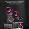 Techsuit - CamGuard Pro tok ütésálló tok - Motorola Razr 60 Ultra - Fekete
