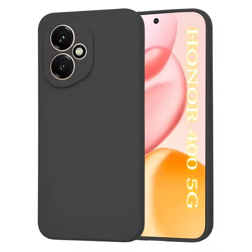 Techsuit - SoftFlex szilikon tok - Honor 400 - Fekete