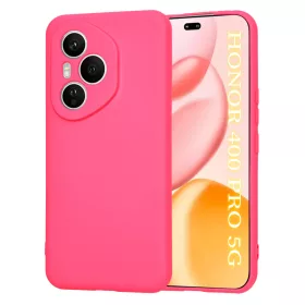Techsuit - SoftFlex szilikon tok - Honor 400 Pro - Pink