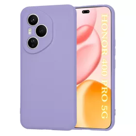   Techsuit - SoftFlex szilikon tok - Honor 400 Pro - Világos lila